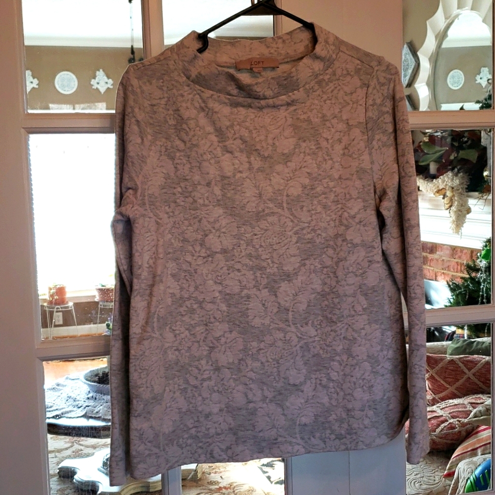 Loft Damask print sweatshirt